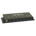 USB 3.0 Industrial Hub 7 portti Suojattu kotelo ja kiinnitysliittimet