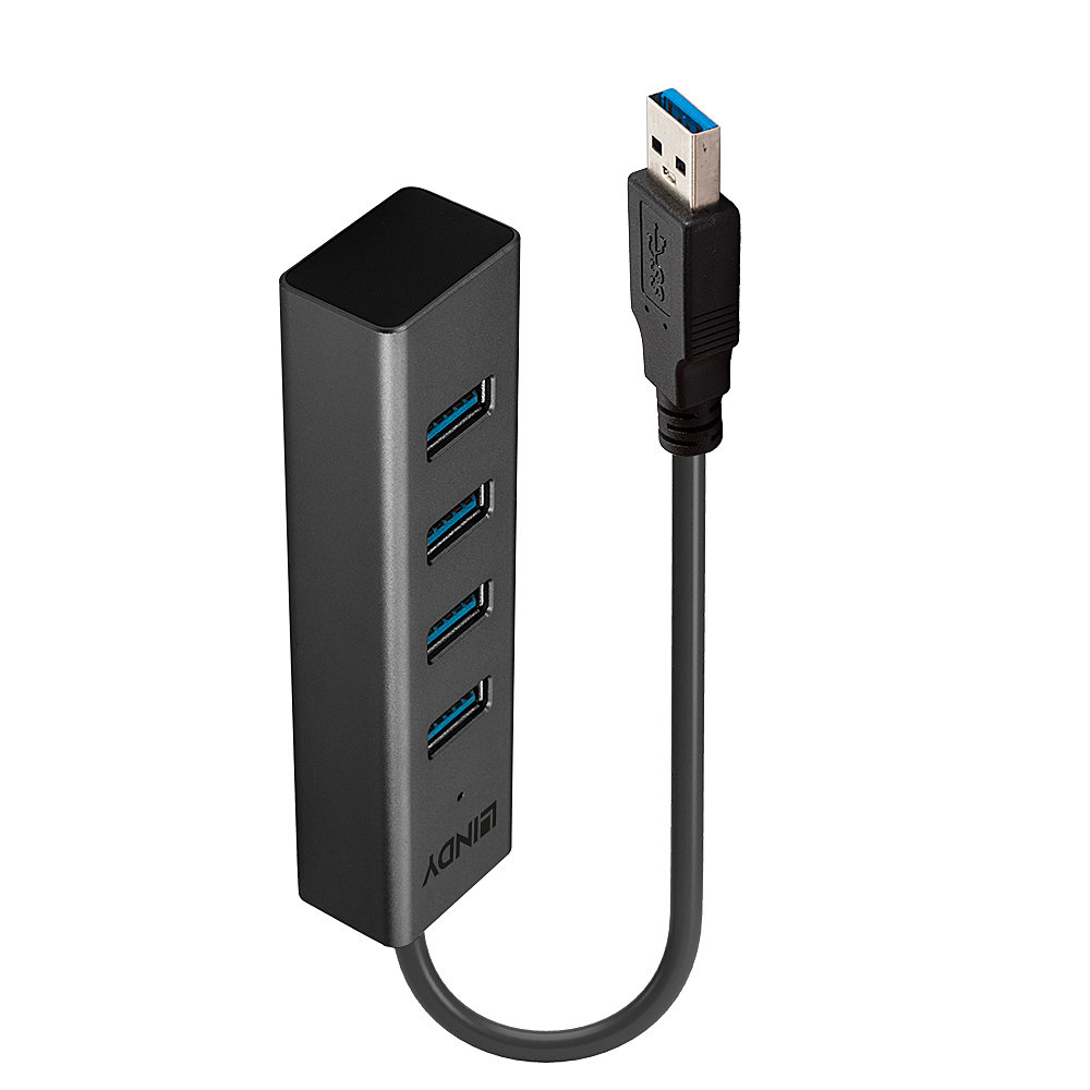 4-porttinen USB 3.0 -keskitin