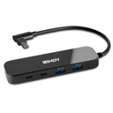 4 portin USB 3.2 Gen 2 -keskitin