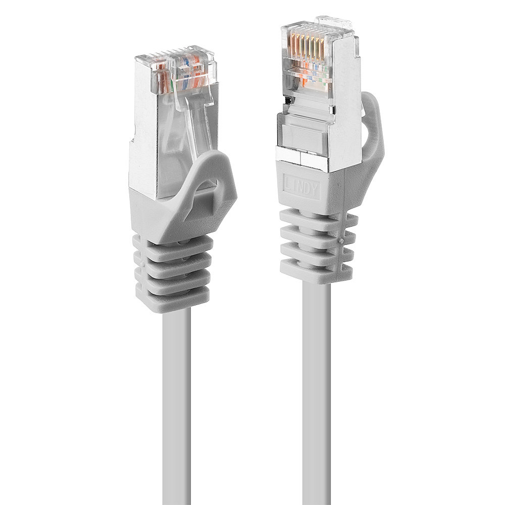 [48335] 0,5m Cat.5e F/UTP kaapeli, harmaa, 50 kpl
