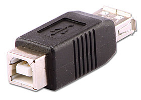[71228] USB 2.0 -sovitin tyyppi A naaras-tyyppi B naaras-tyyppiin