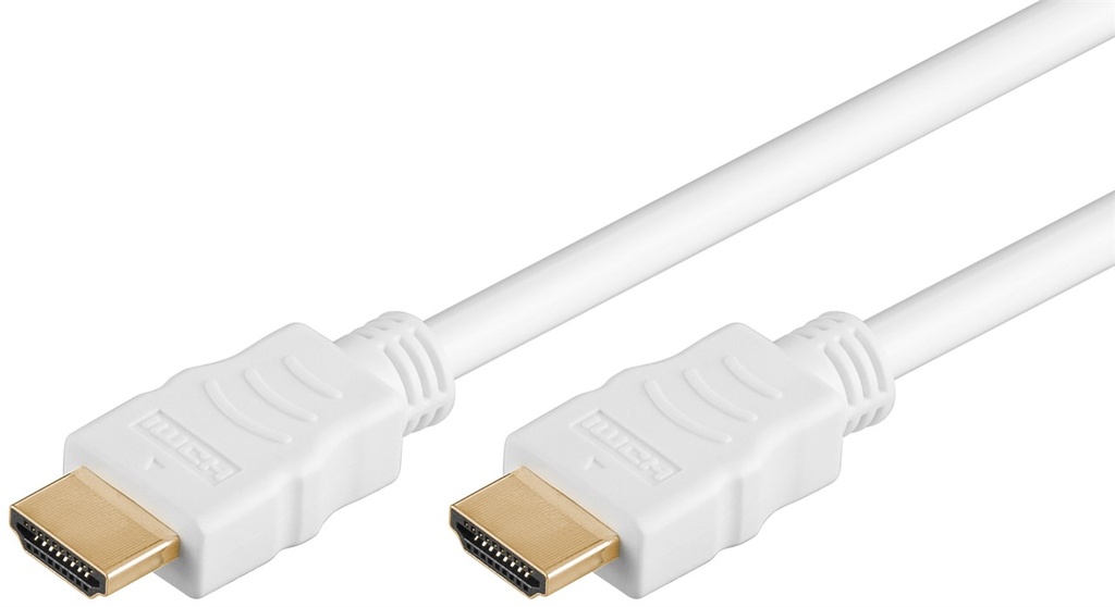 GOOBAY 61023 - HDMI 2.0 KAAPELI   STD 0750 7,5m (15+1) VALKOINEN