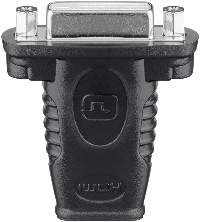 GOOBAY 60752 - Adapter HDMI F/DVI-D F (19pin/24+5pin)