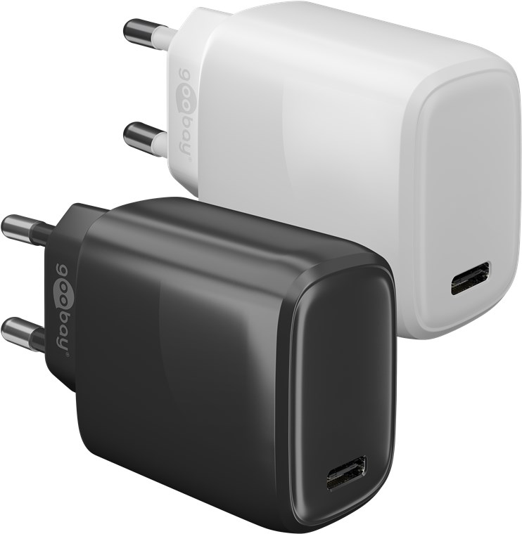GOOBAY 53864 - USB-C PD-pikalaturi (20 W), musta 1x USB-C-portti (Power Delivery)