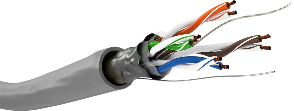 GOOBAY 15012 - LAN CAT 5  F/UTP HARMAA CU 100m CPR