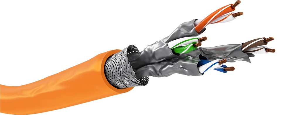 GOOBAY 91890 - LAN CAT 7A YKSISÄIKEINEN S/FTP CU LSZH 500m CPR