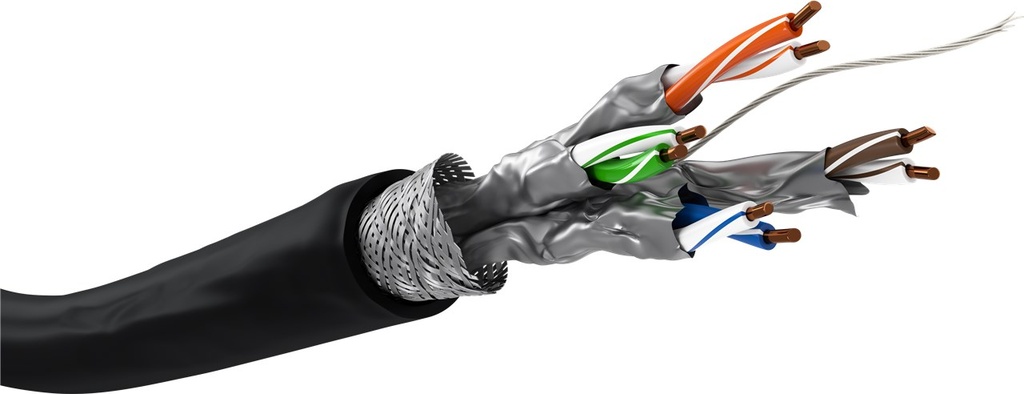 GOOBAY 53867 - LAN CAT 7 ULKOKÄYTTÖ YKSISÄIKEINEN S/FTP CU PIMF 050m