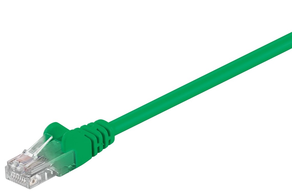 GOOBAY 68348 - CAT 5-1000 U/UTP VIHREÄ 10m