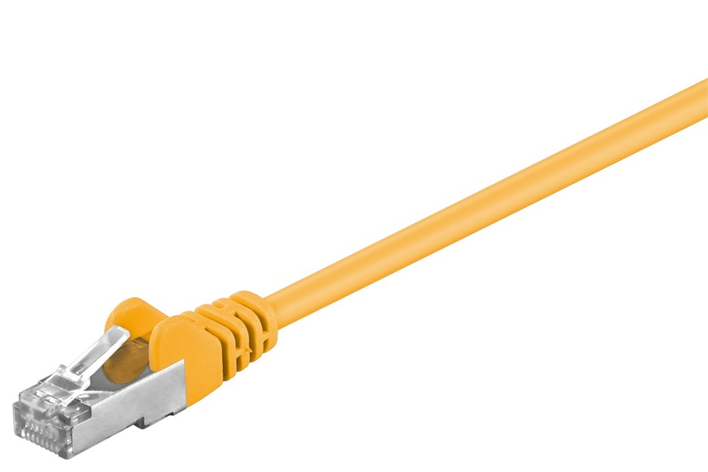 GOOBAY 50166 - CAT 5-0200 F/UTP KELTAINEN 2m