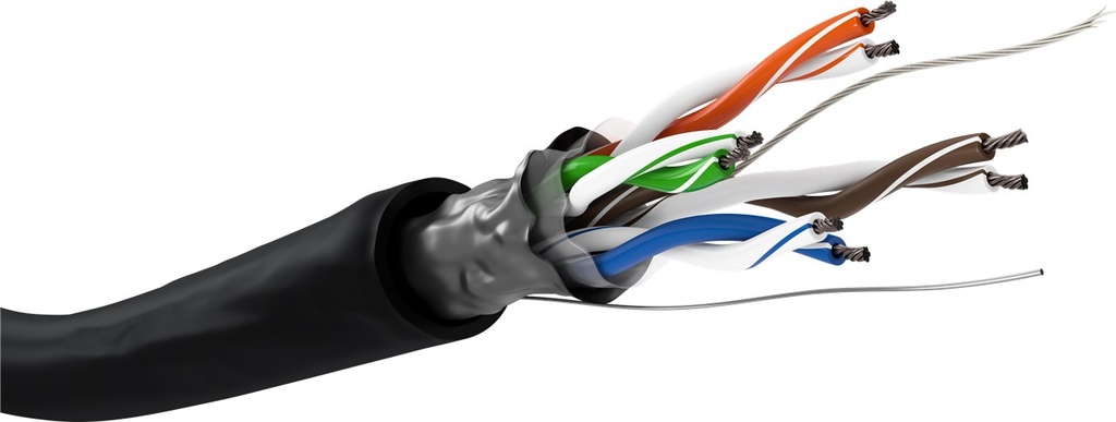 GOOBAY 57295 - LAN CAT 5 ULKOKÄYTTÖ  F/UTP CCA 100m