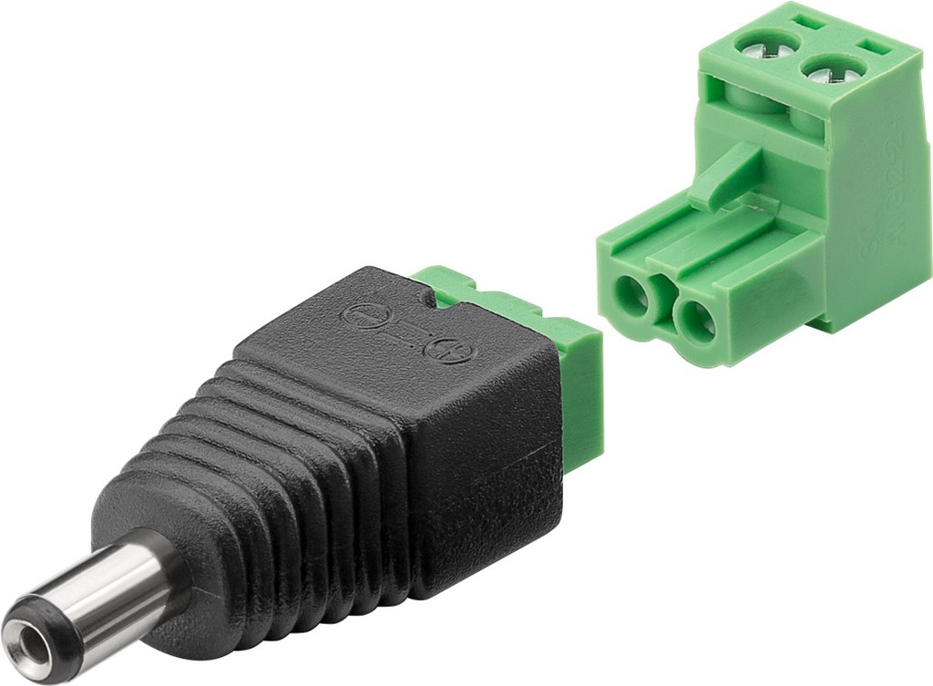 GOOBAY 76744 - TERMINAL ADAPTERI DC UROS PLUG (5.5x2.1)