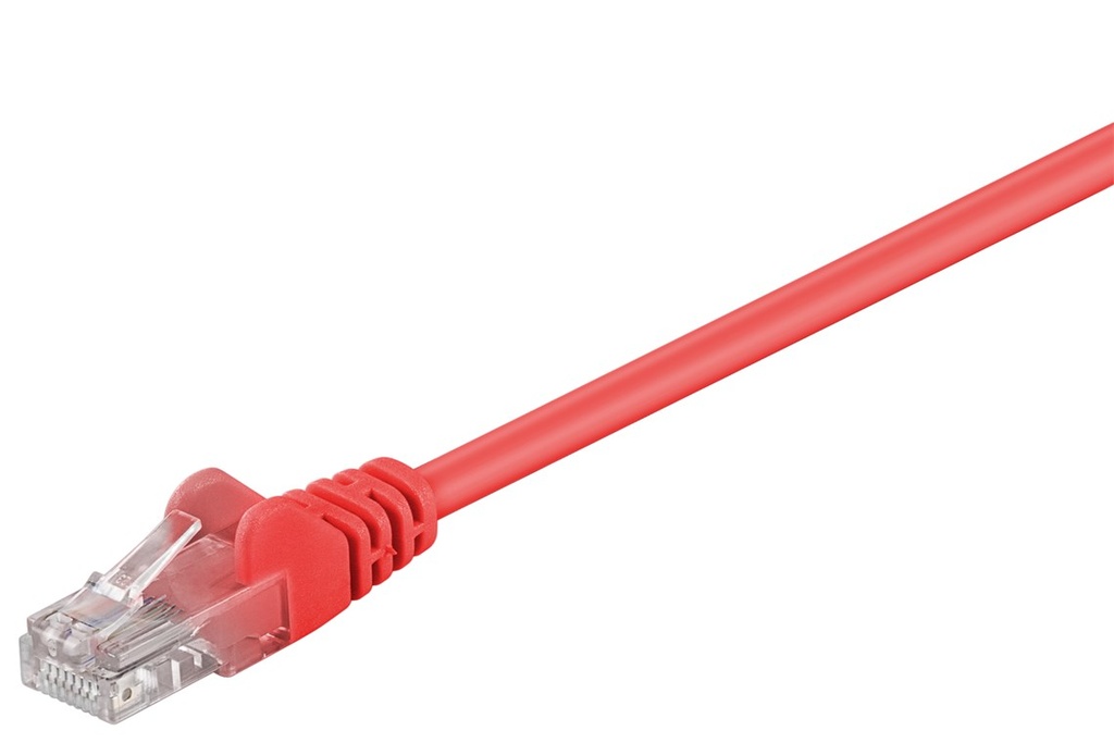 GOOBAY 68379 - CAT 5-0500 U/UTP PUNAINEN 5m