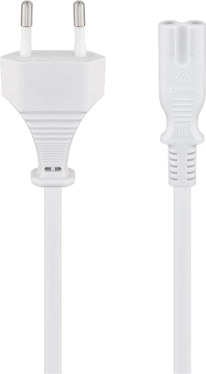 GOOBAY 96035 - NK 104 W-180 1,8m VALKOINEN