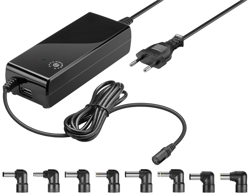 GOOBAY 55001 - NTS U 12-22V/90W 8-adpt. (100-240V)