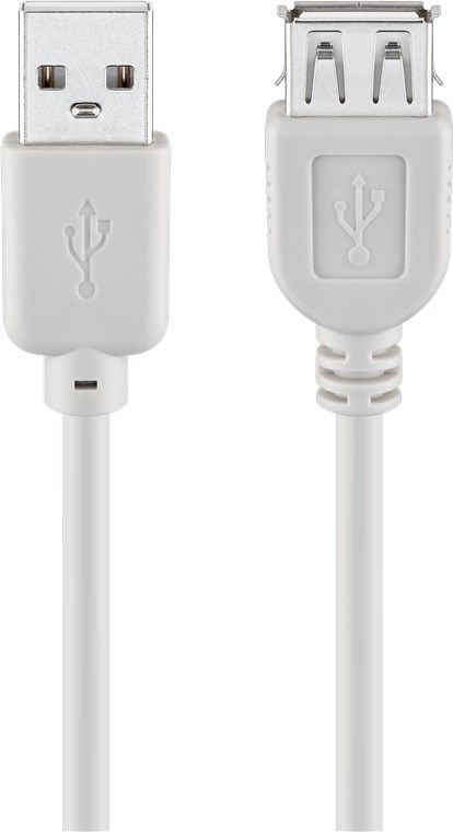 GOOBAY 68715 - USB KAAPELI JATKOKAAPELI AA 180  LC HiSpeed 2.0 1.8m