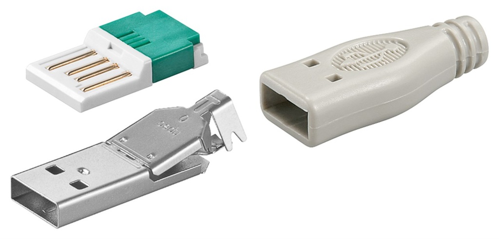 GOOBAY 12035 - USB UROS LIITIN A-Version tool-less assembly