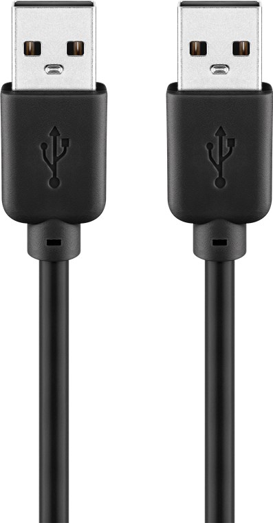 [93595] GOOBAY 93595 - USB KAAPELI AA 500  LC HiSpeed 2.0 MUSTA 5m