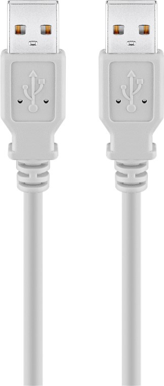 GOOBAY 93375 - USB KAAPELI AA 180  LC HiSpeed 2.0 HARMAA  1.8m
