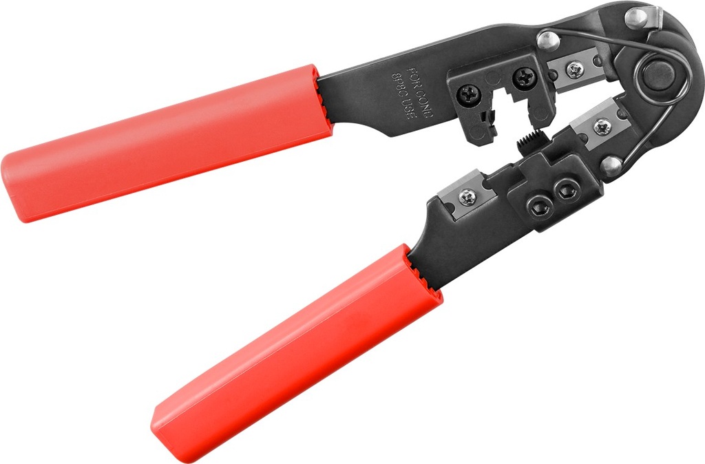 [77124] GOOBAY 77124Puristustyökalu modulaariliittimille 8-napaisten länsiliittimien puristamiseen RJ45-tyypin liittimiin