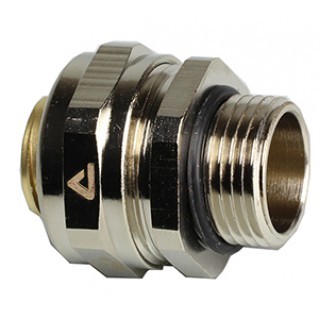 [712.017.3] ANAMET 712.017.3 - COMPACT FITTING STRAIGHT NICKEL PLATED BRASS, IP 40 - M 20 x 1,5 - FCEN 16 SUOJALETKULIITIN METALLI