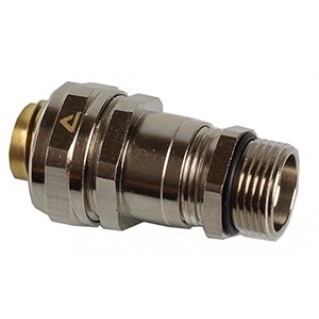 [712.720.3] ANAMET 712.720.3 - COMPACT CABLE HOSE FITTING NICKEL PLATED BRASS, IP 40 - M 20 x 1,5 - FCEN 20 SUOJALETKULIITIN METALLI