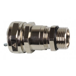 [712.712.2] ANAMET 712.712.2 - COMPACT CABLE HOSE FITTING NICKEL PLATED BRASS, IP 66/67 - M 12 x 1,5 - 1/4" SUOJALETKULIITIN METALLI