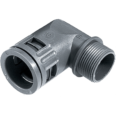 [55501135] SILVYN 55501135 - KLICK 90° M16x1,5/1 LIITIN RILL MUSTA