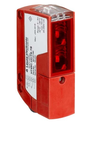 LEUZE 50132617 - Diffuusi anturi kohdeheijastava 0,005-1,5m punainen infrapuna 10-30V M12 PNP IP67/IP69K HT46CI.01/4X-200-M12