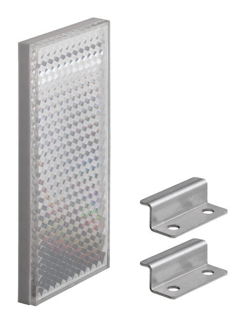 LEUZE 50130289 - Heijastin setti 46x96mm + kiinnike TK 50X100