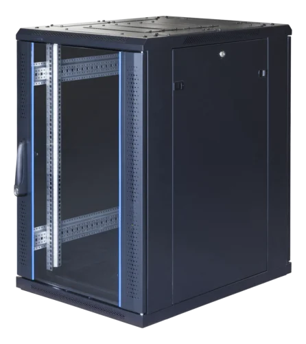 TOTEN 19-G6018GM - 19" Lattiakaappi 18U 600x1000mm max 800kg musta