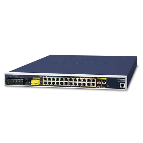 PLANET IGS-6325-24P4S - Ethernet-kytkin Teollinen L3 24-Porttinen 10/100/1000T