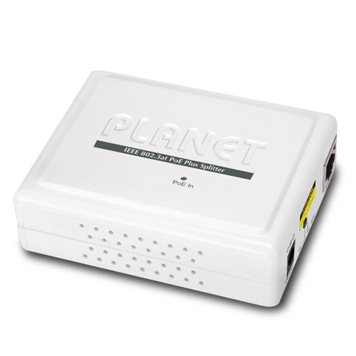 PLANET POE-161S - PoE-jakaja IEEE 802.3at Gigabit PoE+