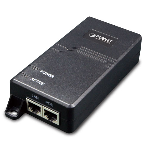 PLANET POE-172 - PoE-injektori yksittäisporttinen 10/100/1000Mbps Ultra PoE 60W