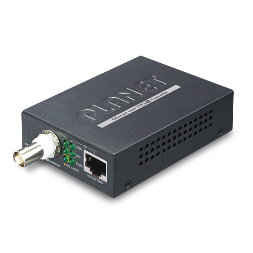 [VC-232G] PLANET VC-232G - Mediamuunnin 1-Porttinen 10/100/1000T Ethernet koaksiaali 200/100mbps
