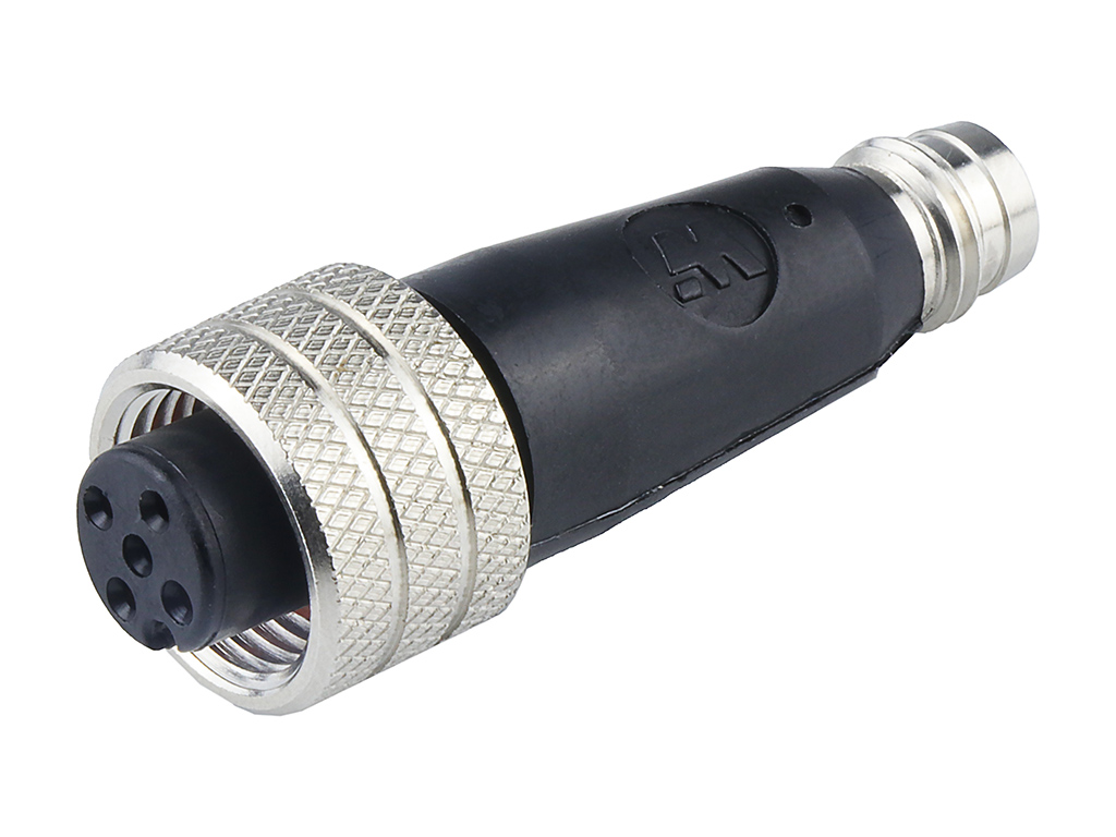 MOLEX 1200170003 Micro-Change (M12) to Nano-Change Snap Adapter, 4 Poles, 44.7mm Length