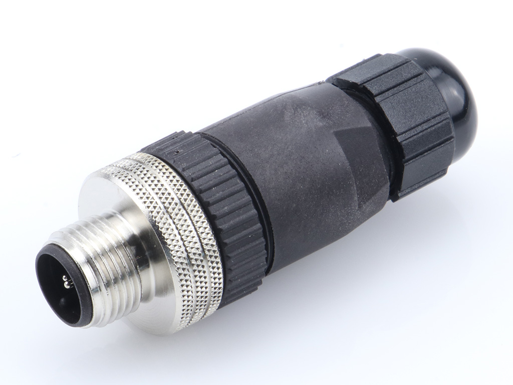 MOLEX 1200710045 Micro-Change (M12) Single Keyway with PG7 Cable Fitting, Straight Male, 5 Poles, Cable Diameter 3.30-6.60mm