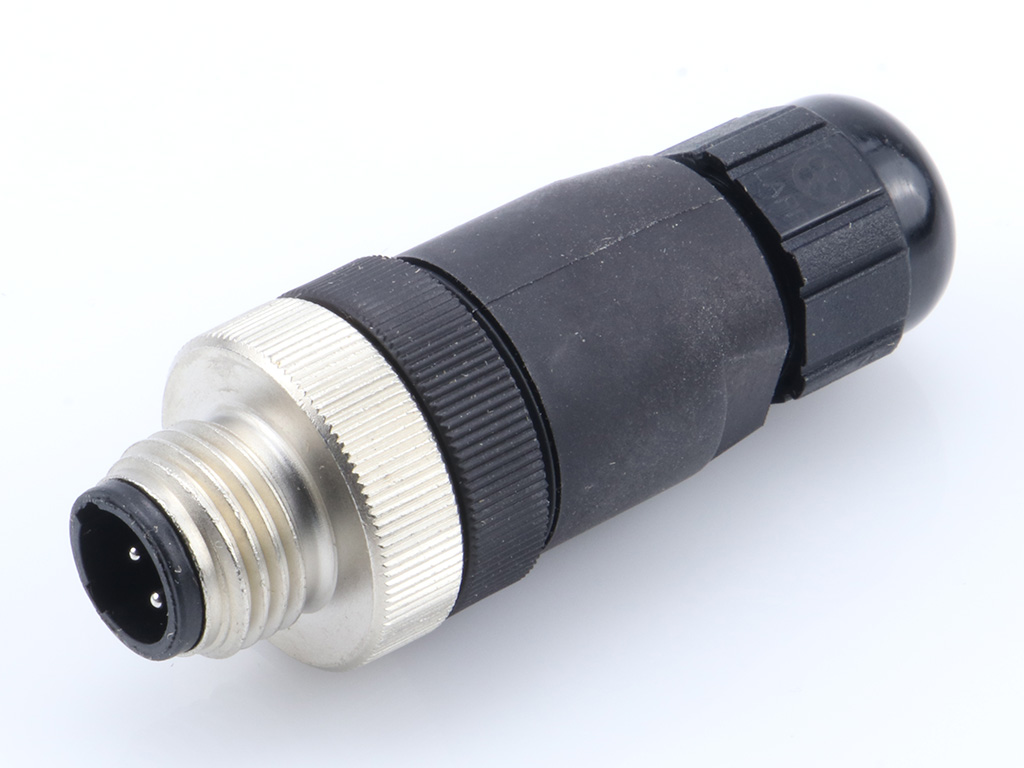 MOLEX 1200750017 Micro-Change (M12) Dual Keyway with PG7 Cable Fitting, Straight Male, 3 Poles, Cable Diameter 3.30-6.60mm