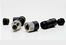 [1200910012] MOLEX 1200910012 Nano-Change (M8) Attachable Connectors, 90° Angle Male, 4 Poles