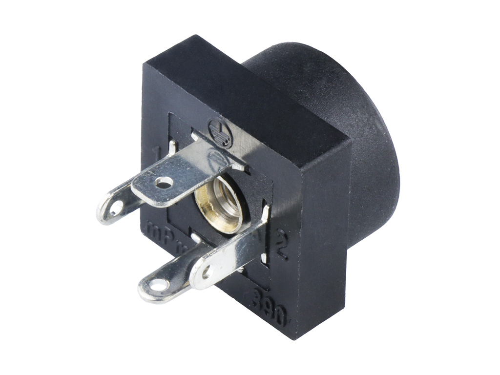 [1210120127] MOLEX 1210120127 mPm DIN Base, Form C-Micro 9.4mm, B39 Base, 3 Pole Plus Ground Terminal, 250V AC/300V DC, Black, Nitrile Gasket with Screws