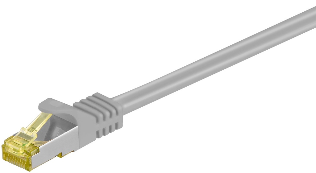 GOOBAY 91603 CAT6A LÄHIVERKKOKAAPELI S/FTP LSZH HARMAA 5m