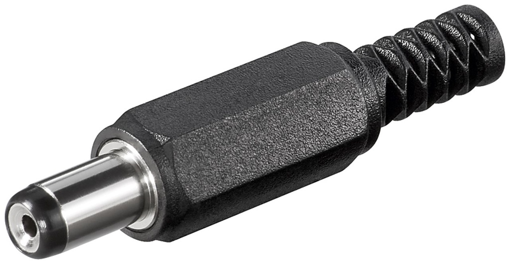 GOOBAY 11139 DC-pistoke kaapelisuojalla 1,7 mm x 5,5 mm