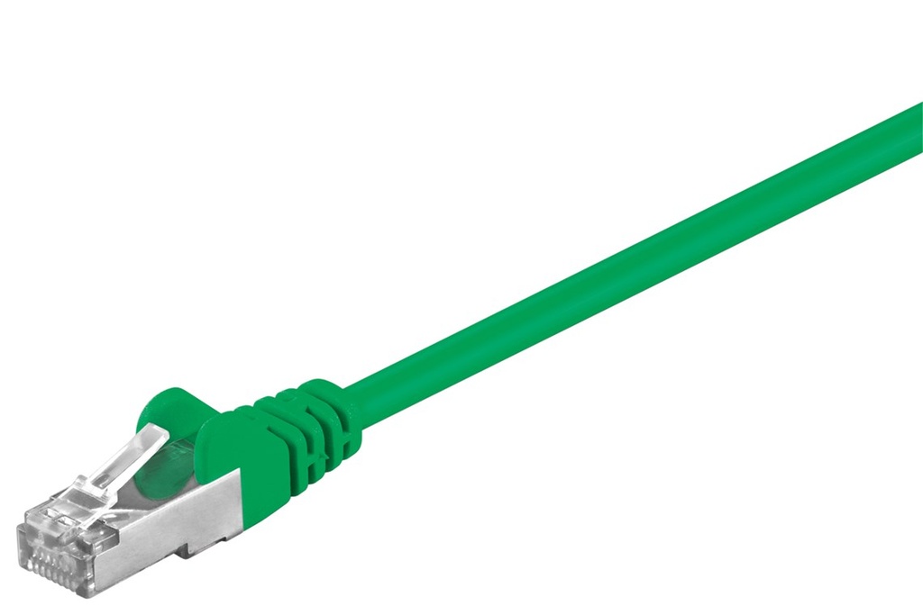 [68044] GOOBAY 68044 - CAT5E Kaapeli 2m SF/UTP - VIHREÄ