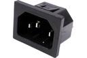 CLIFF CL19192RB MS1-X/A Snap- in IEC C14 tulo