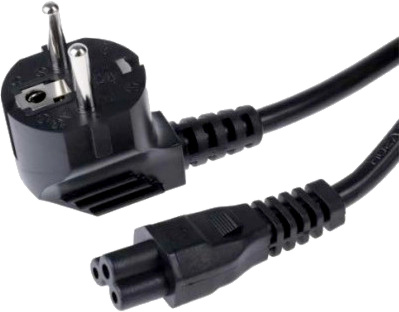 C5 TO RA SCHUKO 3x0.75mm 2m BLACK