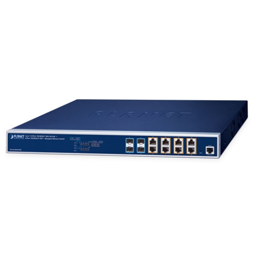 PLANET XGS-6320-8UP4X Layer 3 8-porttinen 10GBASE-T 95W 802.3bt PoE + 4-porttinen 10GBASE-X SFP+ Hallittu Ethernet-kytkin