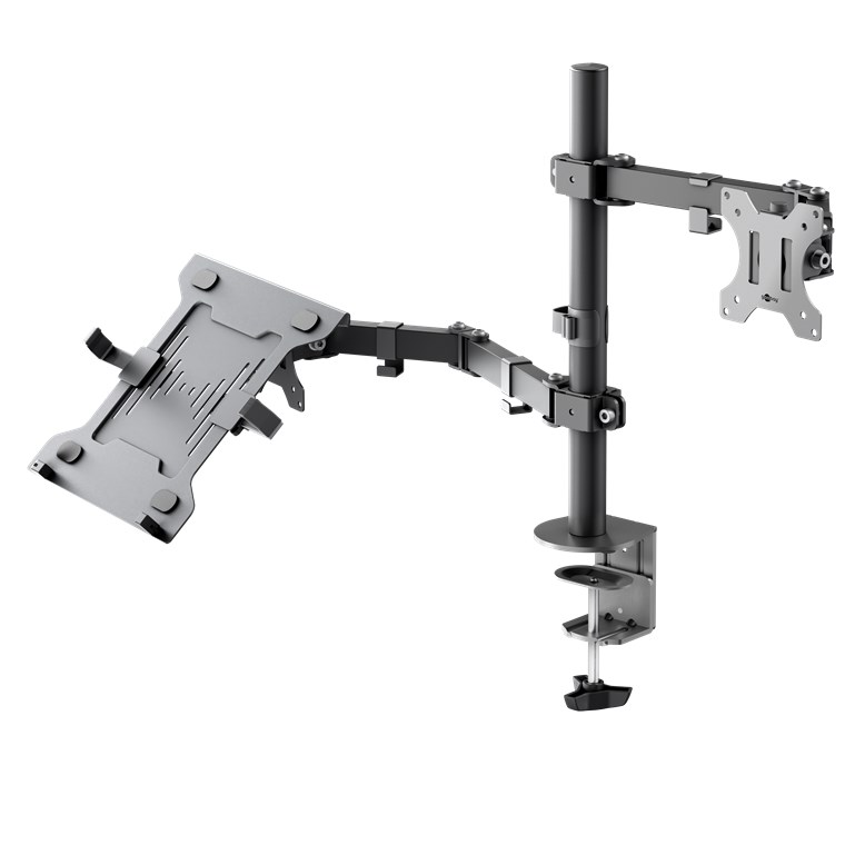 GOOBAY 70815 Näytön kiinnike varrella kannettavan tietokoneeseen Flex 33–81 cm