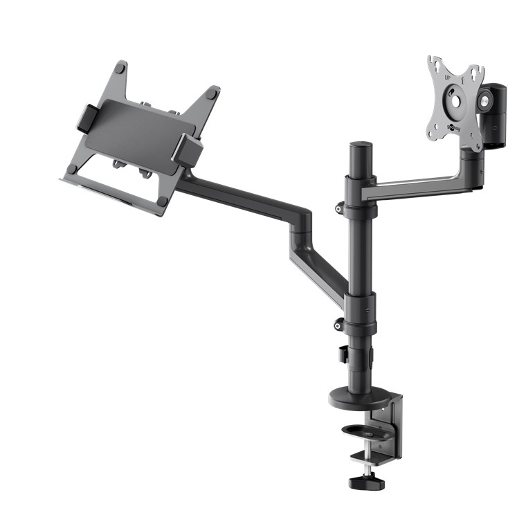 GOOBAY 74417 Näytön kiinnike kannettavan tietokoneen varrella 43–81 cm