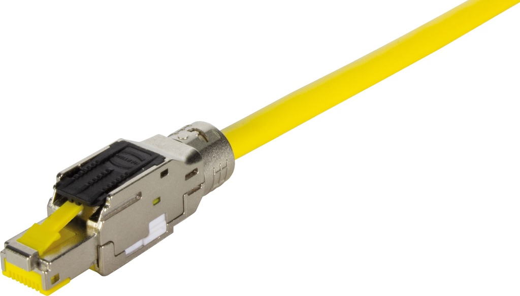Harting 09451511570 - RJ45 CAT6a liitin suora kenttäasennettava 8-napainen