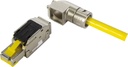 Harting 09451511571 - RJ45 CAT6a liitin 90° kulma kenttäasennettava 8-napainen