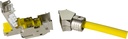 Harting 09451511572 - RJ45 CAT6a liitin 35° kulma kenttäasennettava 8-napainen